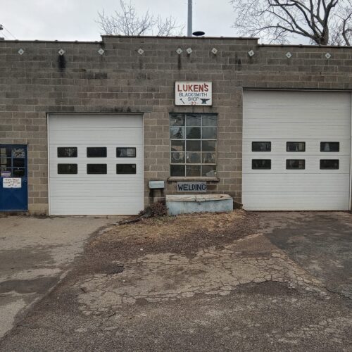 blacksmith, welding, and repair shop building